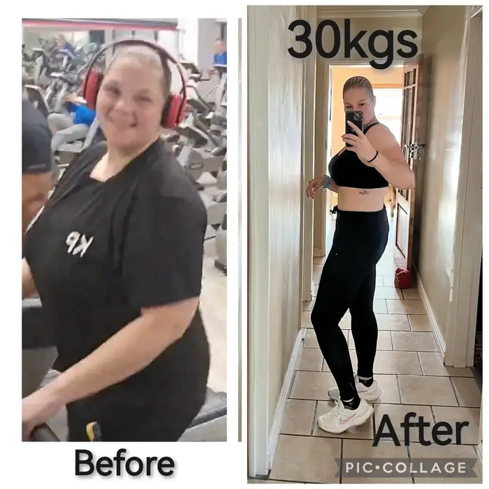 Kate before and after